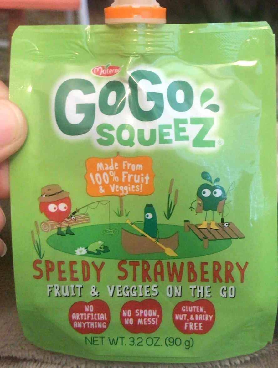 APPLE STRAWBERRY ZUCCHINI FRUIT & VEGGIE BLEND ON THE GO