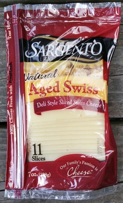 Aged Swiss Sliced Swiss Cheese