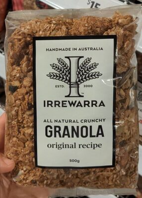 All Natural Crunchy Granola