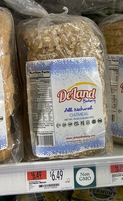 All Natural Oatmeal Bread