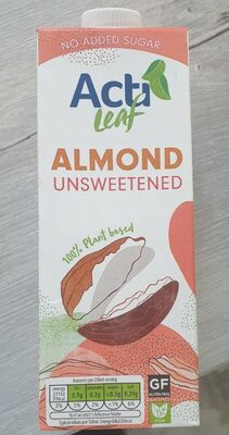 Almond milk no sugars