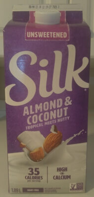 Almond-Coconut Fortified Beverage, Unsweetened, CAN