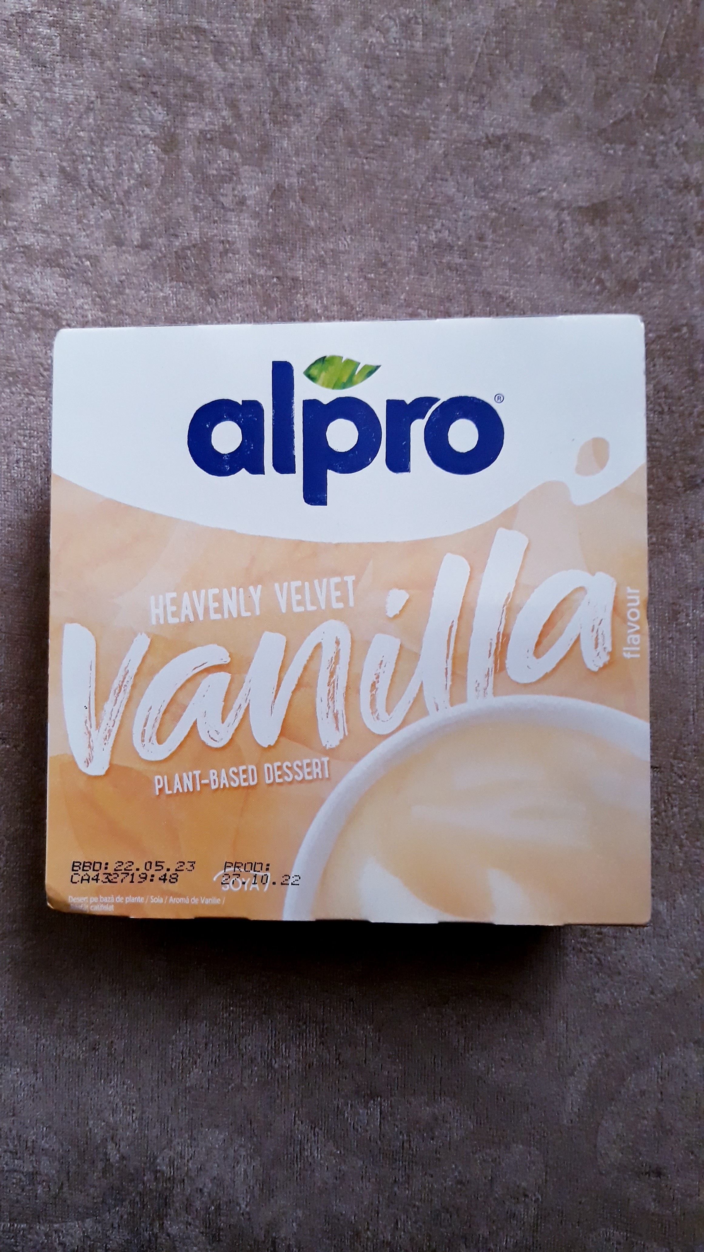 Alpro Soyadessert Vanilje 4stk a 125g