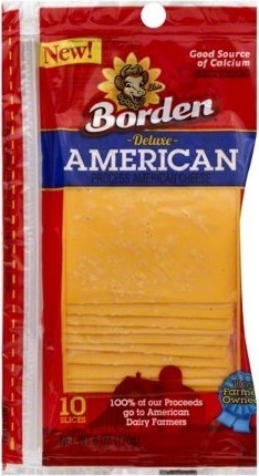 American Pasteurized Sliced Process Cheese